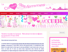 Tablet Screenshot of carnaval-des-femmes.org